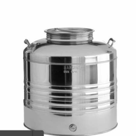 Sansone-Δοχείο-Inox-με-Βιδωτό-Καπάκι-30lt