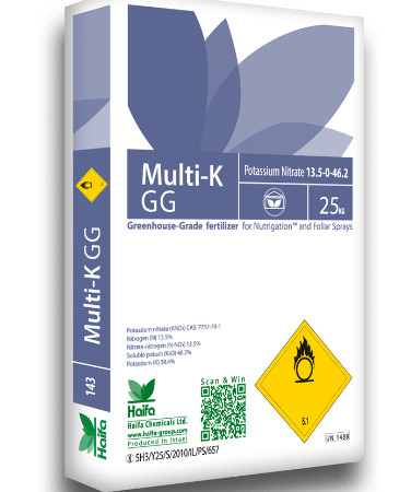 HAIFA Νιτρικό κάλιο MULTI-K Prills 10-0-46 (παλέτα 1 τόνου)