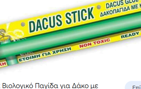 Dacus Stick Βιολογικό Παγίδα για Δάκο (10 τμχ)