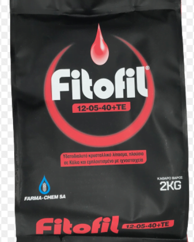 Λίπασμα Υδατοδιαλυτό 12-05-40+TE 2kg