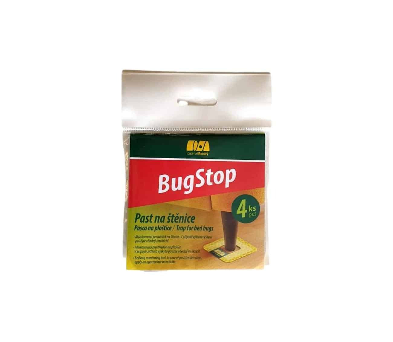 Bugstop Παγίδα για Κοριούς με Κολλητική Επιφάνεια 4τμχ