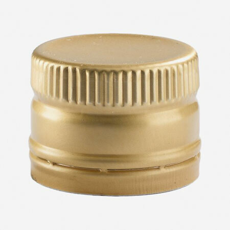 Τάπα μεταλλική βιδωτή για φιάλες 0,5 & 2 λίτρων ( 10 τμχ)