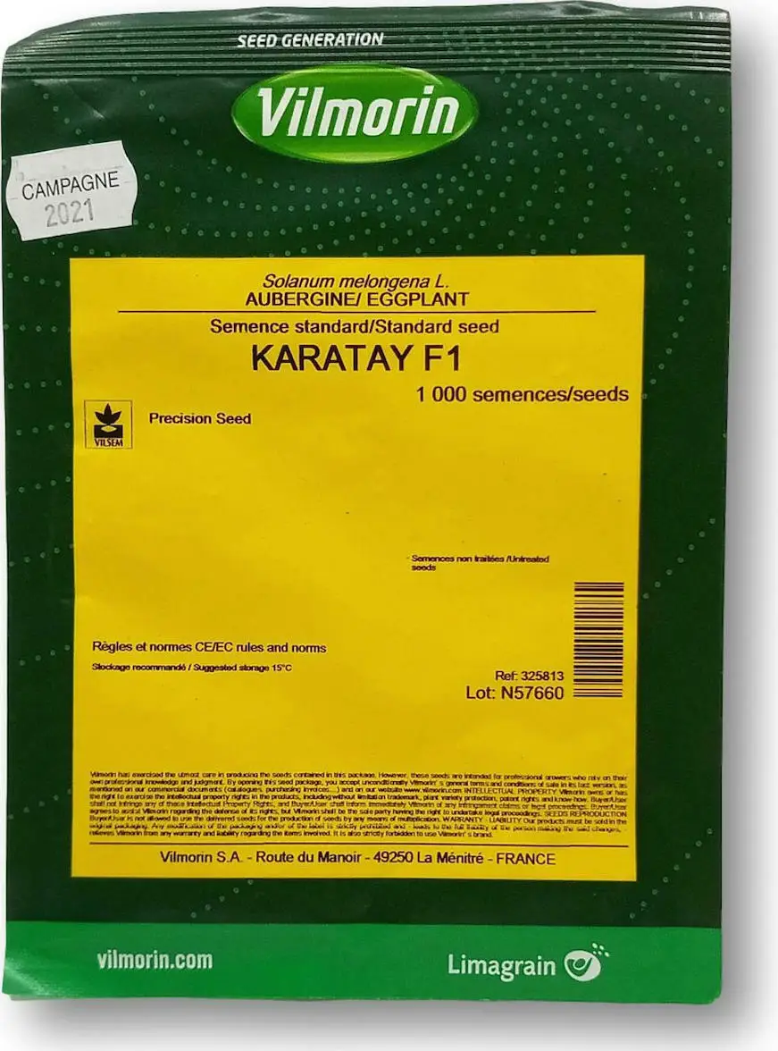 Μελιτζάνα Long Karatay F1 | φακ. 1000 σπόροι