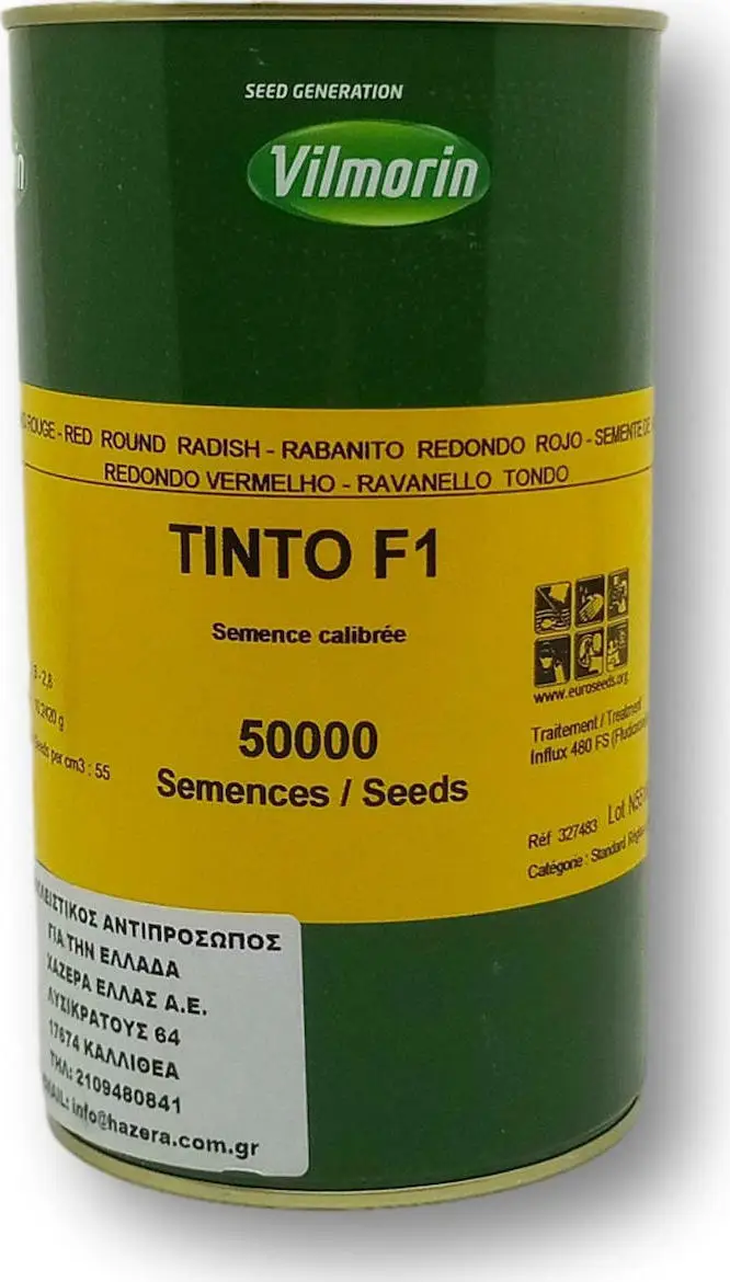 Ραπανάκι Tinto F1 | 50.000 σπόροι