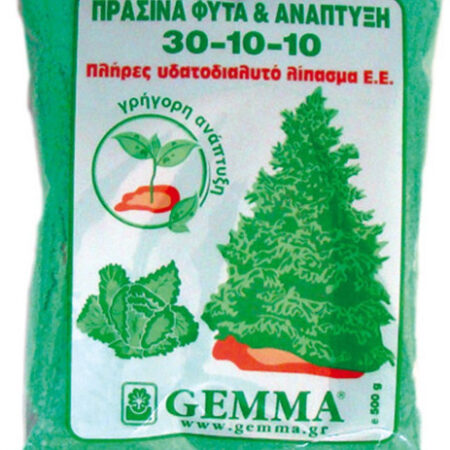Gemma Κρυσταλλικό Λίπασμα για Πράσινα Φυτά 30-10-10 1 kg