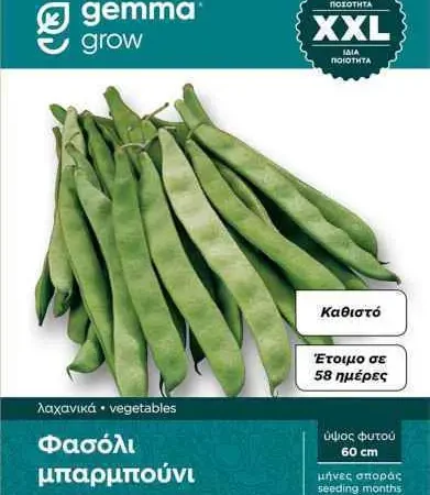 Gemma Καθιστό Σπόροι Φασολιού 40gr Μαύρο