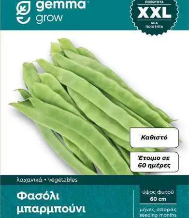 Gemma Φασόλι Μπαρμπούνι Άσπρο Καρπό Νάνο 50g