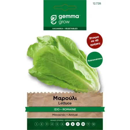 Μαρούλι Ίσιο Romana Χειμωνιάτικο 2g