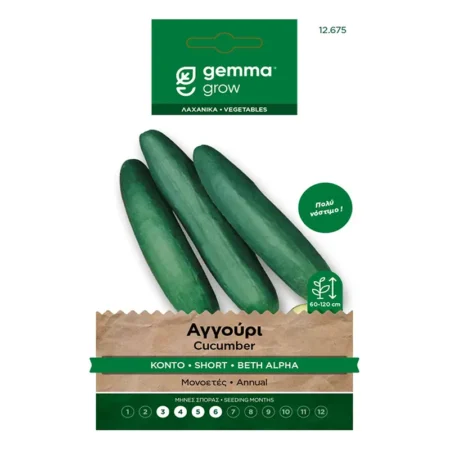 Gemma Σπόροι Αγγουριού 4gr Μακρύ